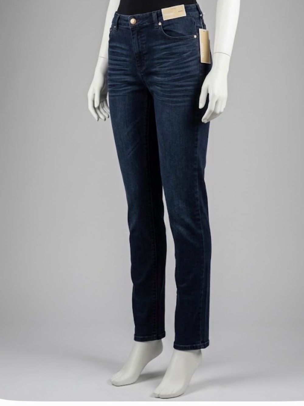 Michael Kors Indigo-Wash Straight Leg Jeans
